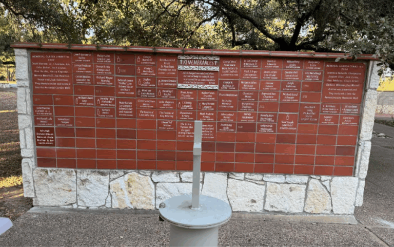 Memorial Garden Remembrance Wall